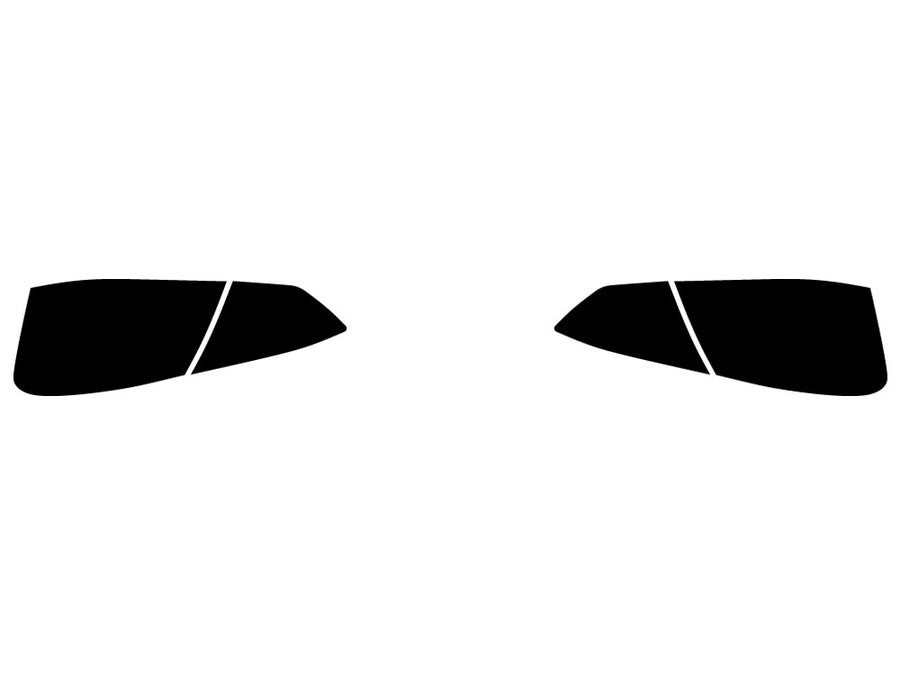 impala Precut Tail Light Tint Diagram