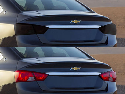 impala Before and After Smoked Taillights
