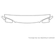 lumina 3M Clear Bra Hood Precut PPF Diagram