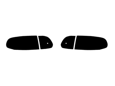 malibu Precut Tail Light Tint Diagram