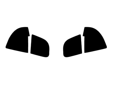 malibu Precut Tail Light Tint Diagram