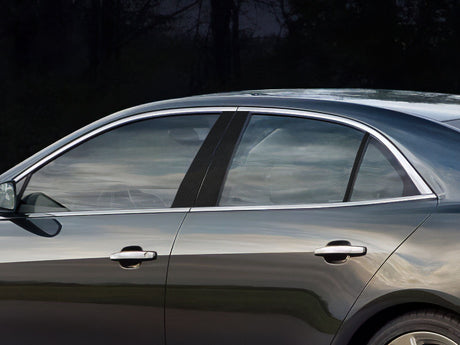 chevrolet malibu 2013-2015 Carbon Fiber Pillar Cover Diagram