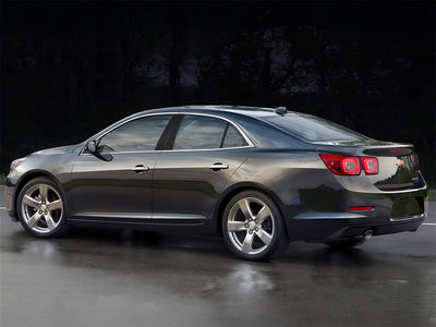 chevrolet malibu 2013-2015 Matte Black Pillar Trim
