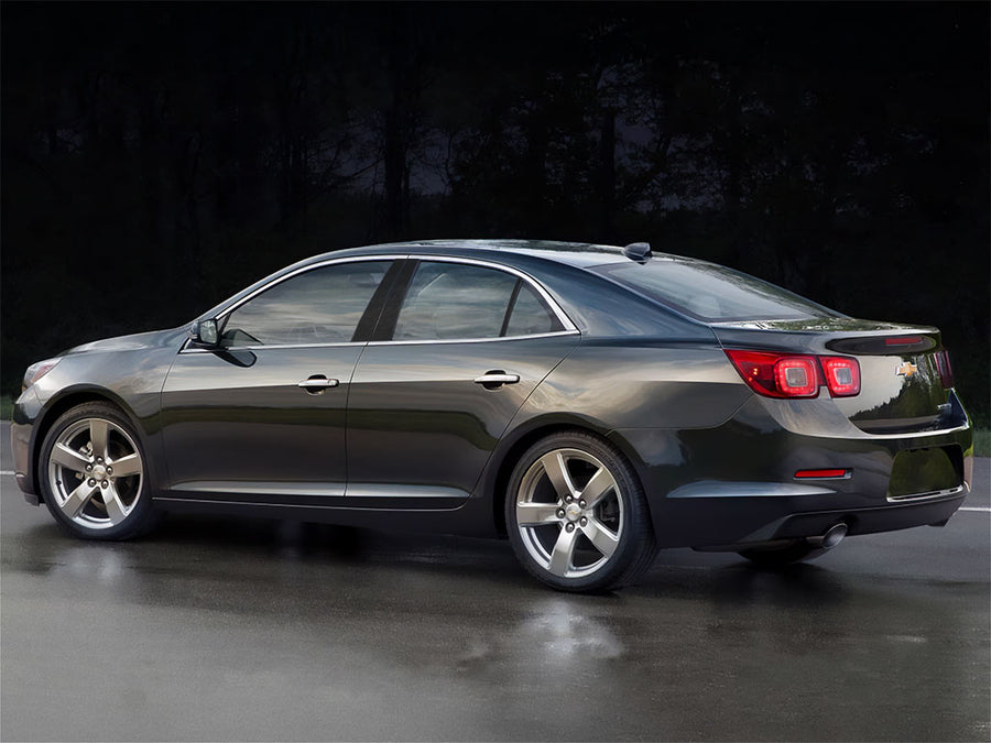 chevrolet malibu 2013-2015 Matte Black Pillar Trim