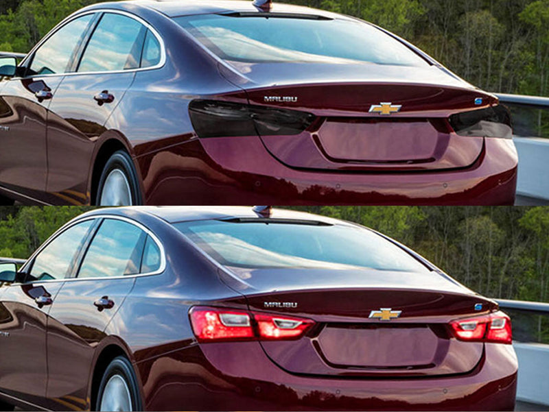 malibu Before and After Smoked Taillights