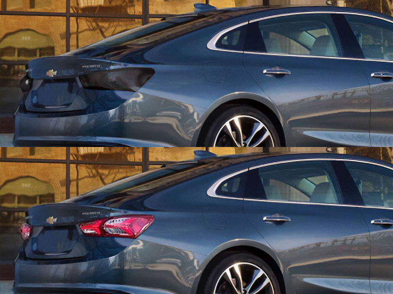 malibu Before and After Smoked Taillights