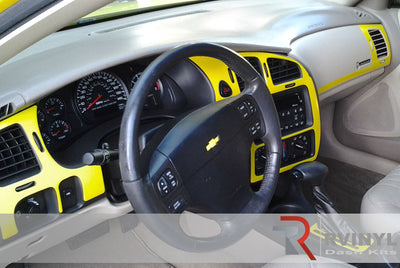Chevrolet Monte Carlo 2000 Yellow Dash Kit~Custom Yellow Interior Parts~2