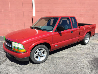 chevrolet s-10 1998-2004 Headlight Protection Installation Location
