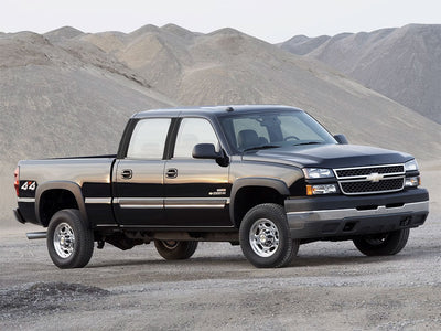 chevrolet silverado 2000-2006 (extended cab) Piano Black Pillar Trim