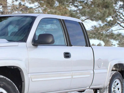 chevrolet silverado 2000-2006 (regular / crew cab) Custom Pillar Cover Diagram