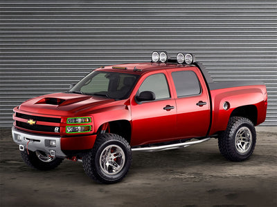 chevrolet silverado 2007-2007 (classic) Headlight Protection Installation Location
