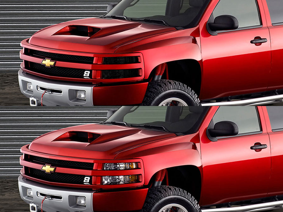 chevrolet silverado 2007-2007 (classic) Headlight Tint Appearance
