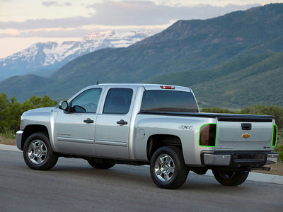 silverado Tail Light Tint Installation Points