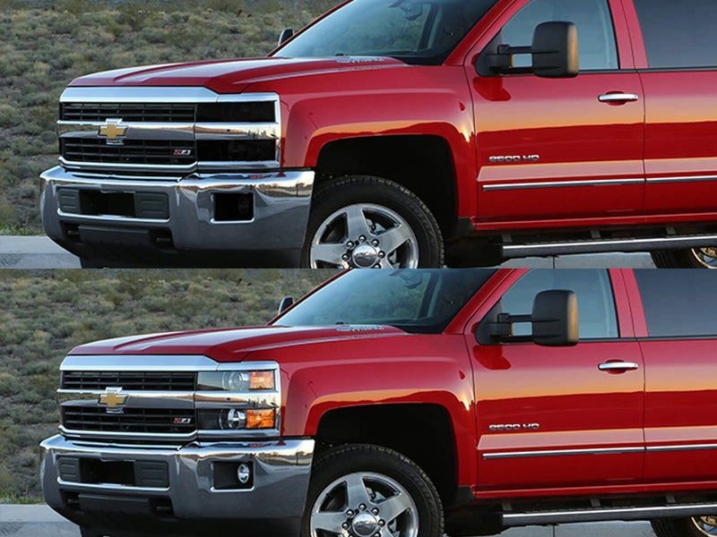chevrolet silverado 2014-2015 (1500) Headlight Tint Appearance