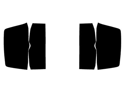 silverado Precut Tail Light Tint Diagram