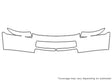 silverado 3M Clear Bra Bumper Precut PPF Diagram