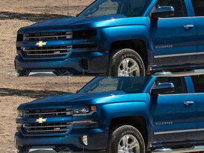 chevrolet silverado 2016-2018 (1500) Headlight Tint Appearance
