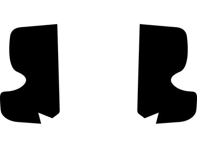 silverado Precut Tail Light Tint Diagram