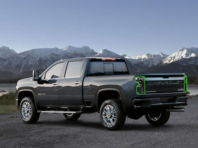 silverado Tail Light Tint Installation Points