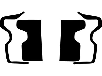 silverado (2500 / 3500) Precut Tail Light Tint Diagram