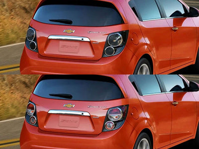sonic (hatchback) Before and After Smoked Taillights