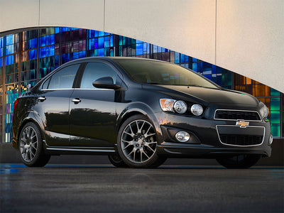 chevrolet sonic 2012-2015 (sedan) Piano Black Pillar Trim