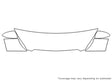 spark 3M Clear Bra Hood Precut PPF Diagram