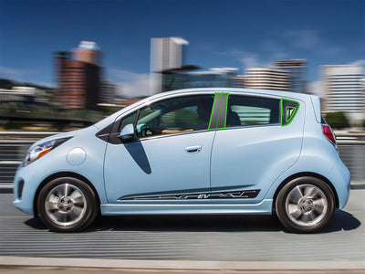 chevrolet spark 2013-2015 Pillar Post Trim Installation Location