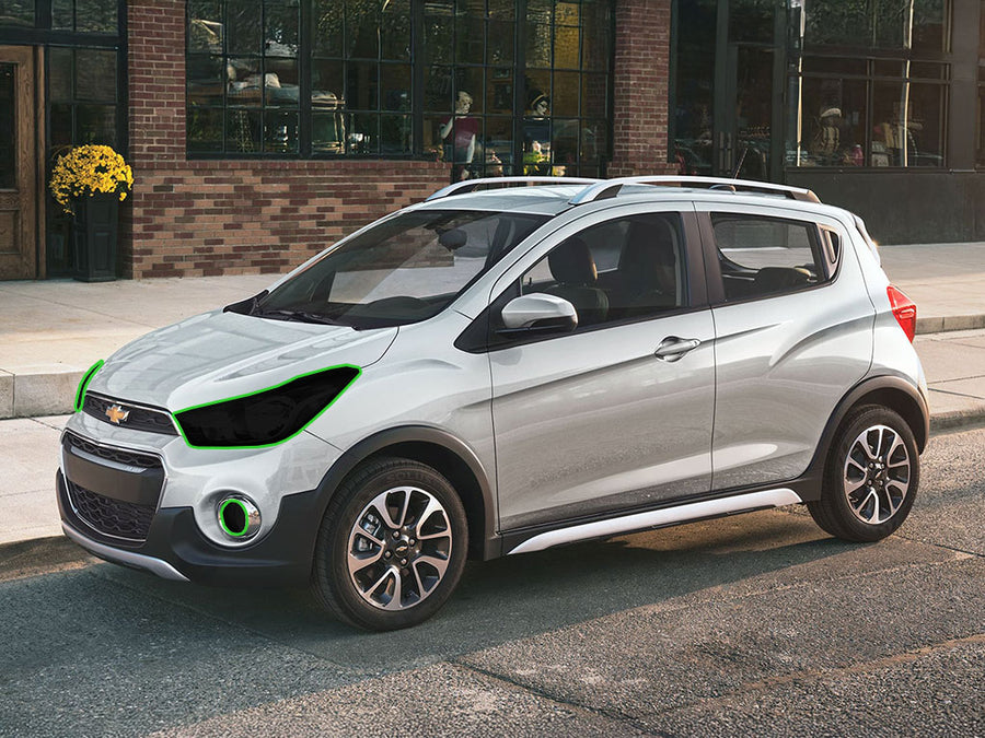 chevrolet spark 2016-2022 Headlight Tint Location