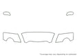 ssr 3M Clear Bra Hood Precut PPF Diagram