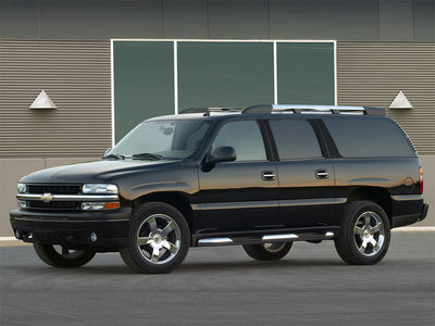 chevrolet suburban 2000-2006 (1500) Matte Black Pillar Trim