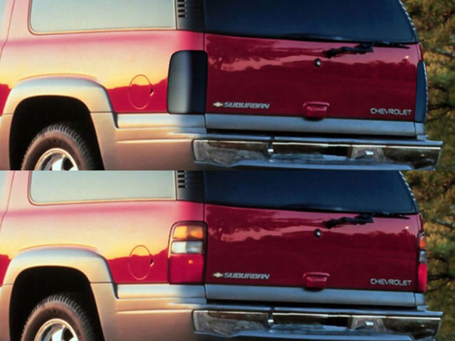 suburban (1500 / 2500) Before and After Smoked Taillights