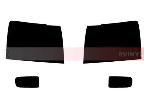 chevrolet suburban 2007-2014 3M Pro Shield Headlight Protecive Film