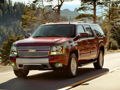 chevrolet suburban 2007-2014 Headlight Protection Installation Location