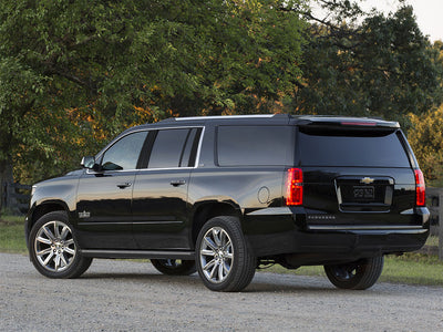 chevrolet suburban 2007-2014 Piano Black Pillar Trim