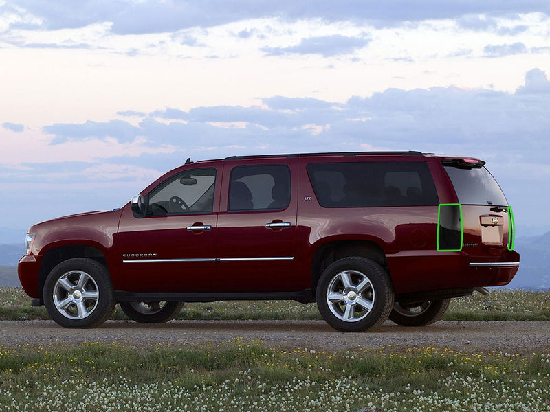 suburban Tail Light Tint Installation Points