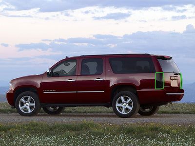 suburban Tail Light Tint Installation Points