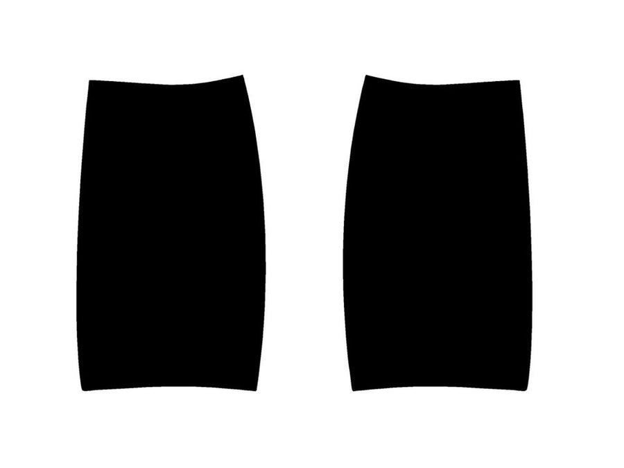suburban Precut Tail Light Tint Diagram