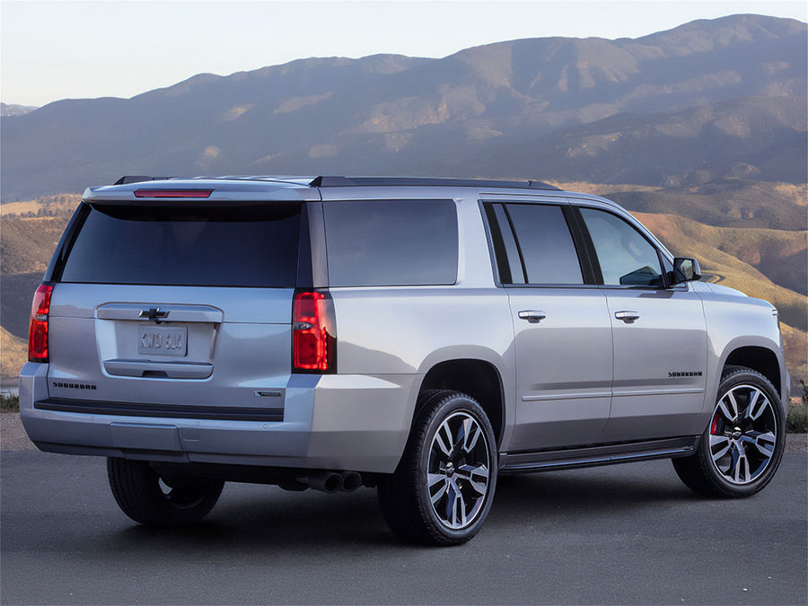 chevrolet suburban 2015-2020 Carbon Fiber Pillar Trim