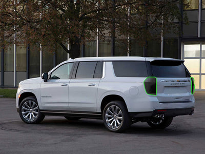 suburban Tail Light Tint Installation Points