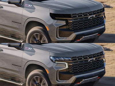 chevrolet suburban 2021-2024 Headlight Tint Appearance