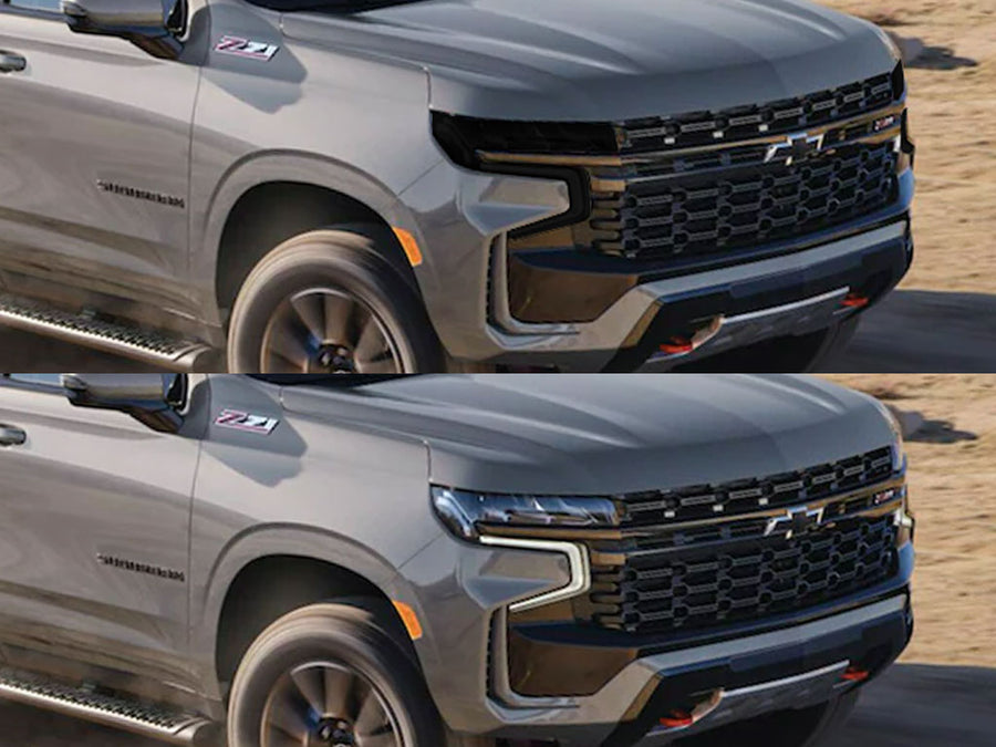 chevrolet suburban 2021-2024 Headlight Tint Appearance