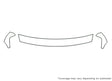 tahoe Avery Dennison Clear Bra Hood Precut PPF Diagram