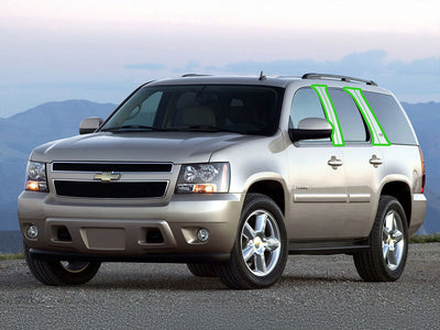 chevrolet tahoe 2000-2006 Pillar Post Trim Installation Location
