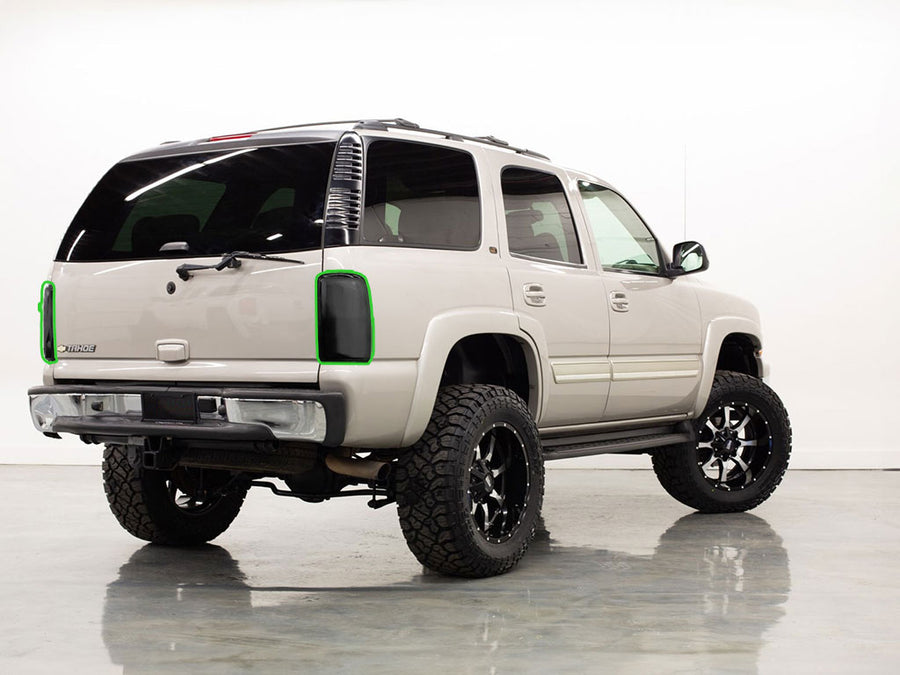 tahoe Tail Light Tint Installation Points