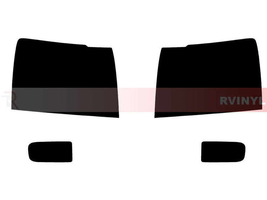 chevrolet tahoe 2007-2014 3M Pro Shield Headlight Protecive Film