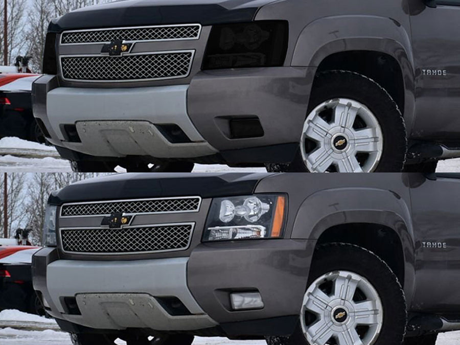 chevrolet tahoe 2007-2014 Headlight Tint Appearance