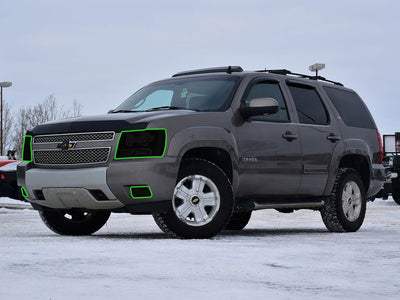 chevrolet tahoe 2007-2014 Headlight Tint Location