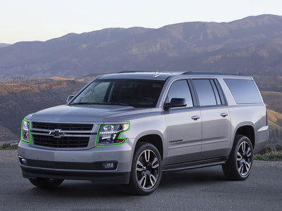 chevrolet tahoe 2015-2020 Headlight Protection Installation Location