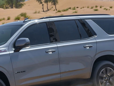 chevrolet tahoe 2021-2024 Camo Pillar Cover Diagram